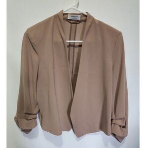 Aritzia | Babaton | Power Waist Blazer | Tan | Size 4